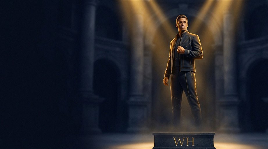 Spieler gewinnt am Online-Casino auf Laptop